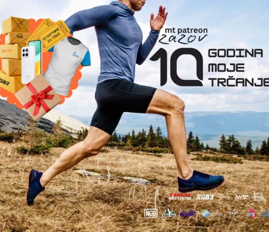 MT PATREON IZAZOV – 10 GODINA MOJE TRČANJE: Bogat nagradni fond za dodatnu motivaciju tokom hladnih mjeseci