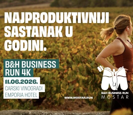 B&H BUSINESS RUN 2026: Najproduktivniji sastanak u godini stiže u Mostar!