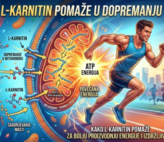 GORIVO ZA KILOMETRE: L-karnitin – tajna za bolju oksidaciju masti